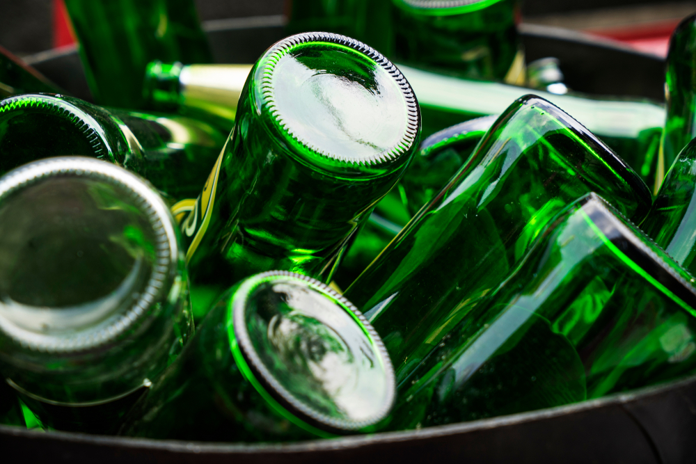 Glass bottle recycling EcoVend